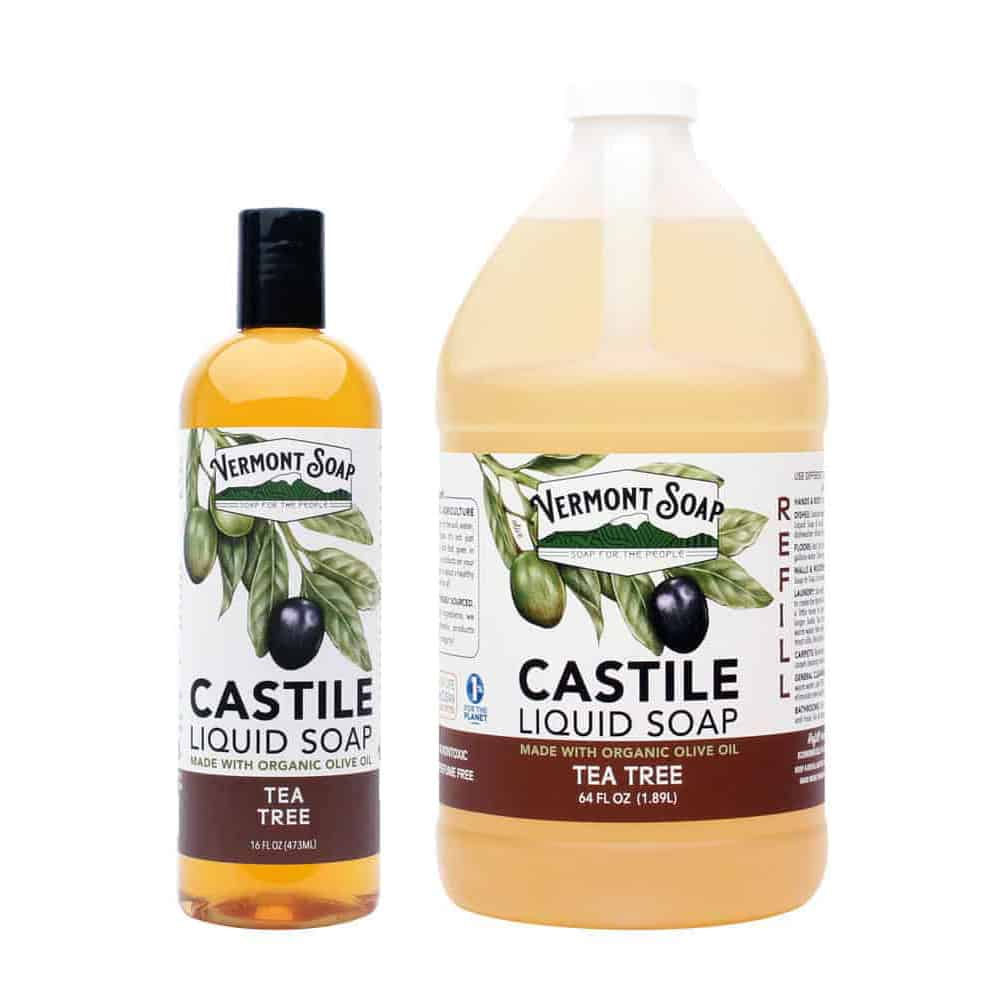 Vermont Soap Tea Tree Castile Liquid Soap