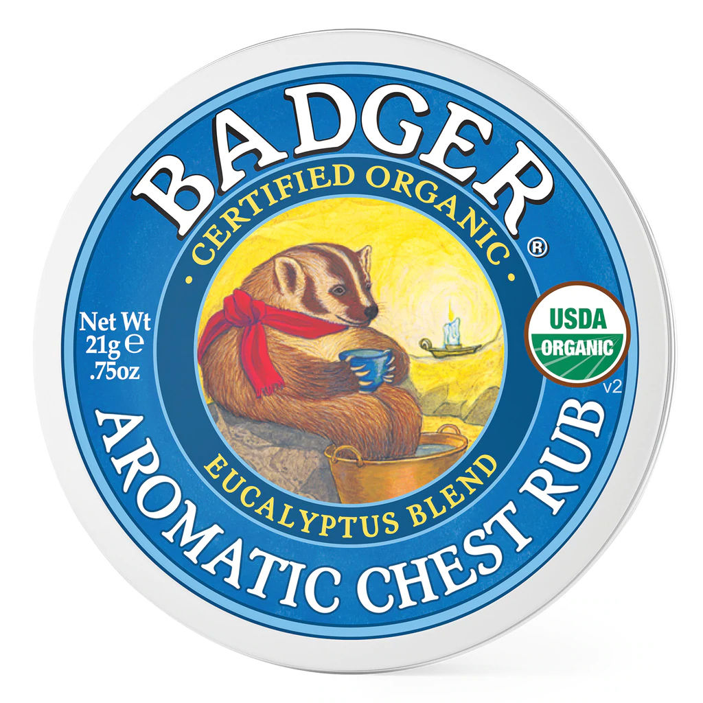 Badger Aromatic Chest Rub