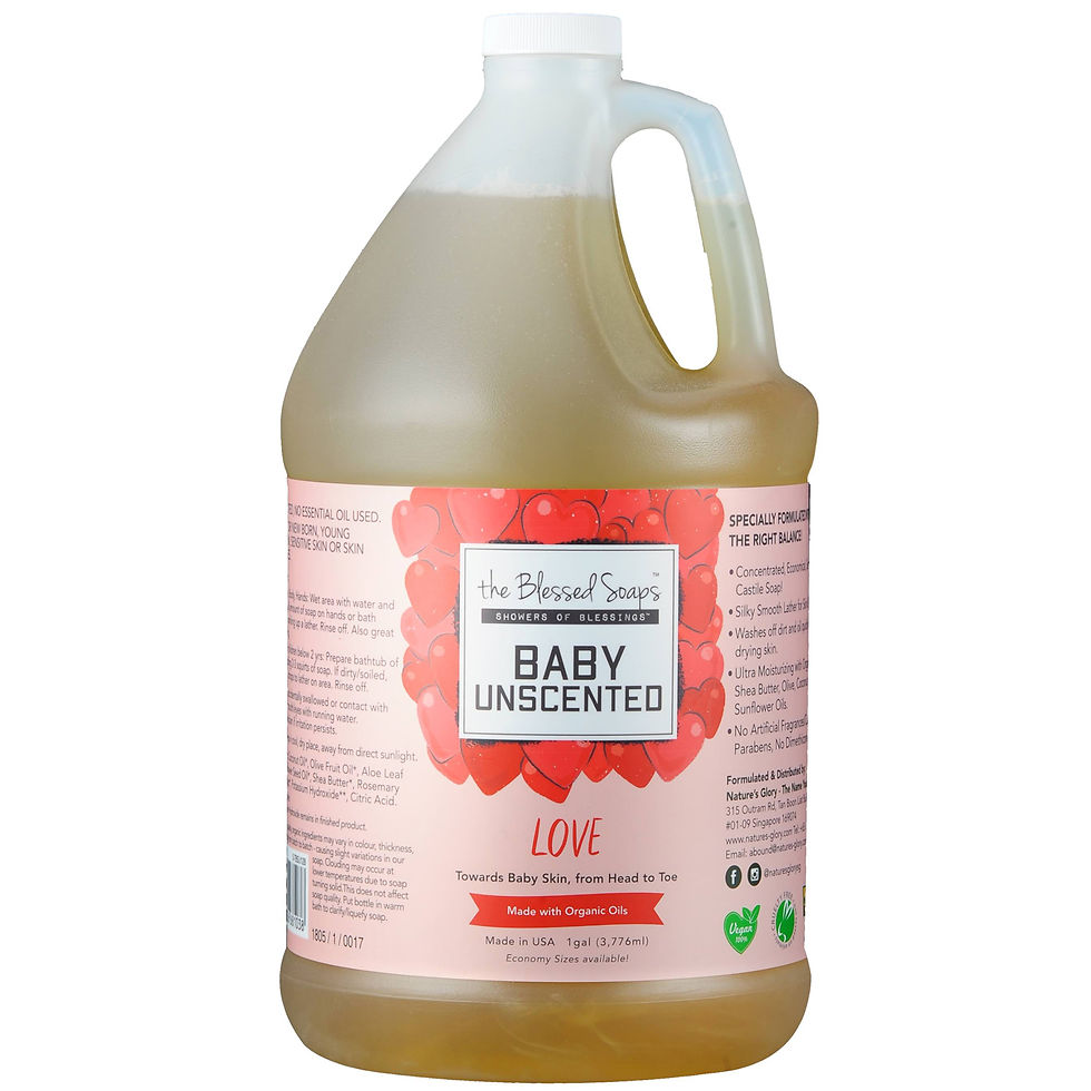 Thumbnail: The Blessed Soaps Baby Unscented Organic Castile Vegan Soap