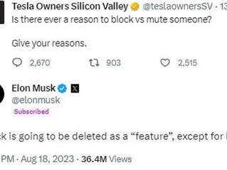 Elon Musk Continues Demolition of Twitter...sorry, X!