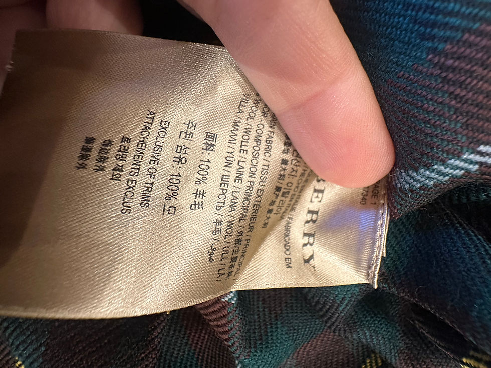 Miniatura: Saia Burberry 