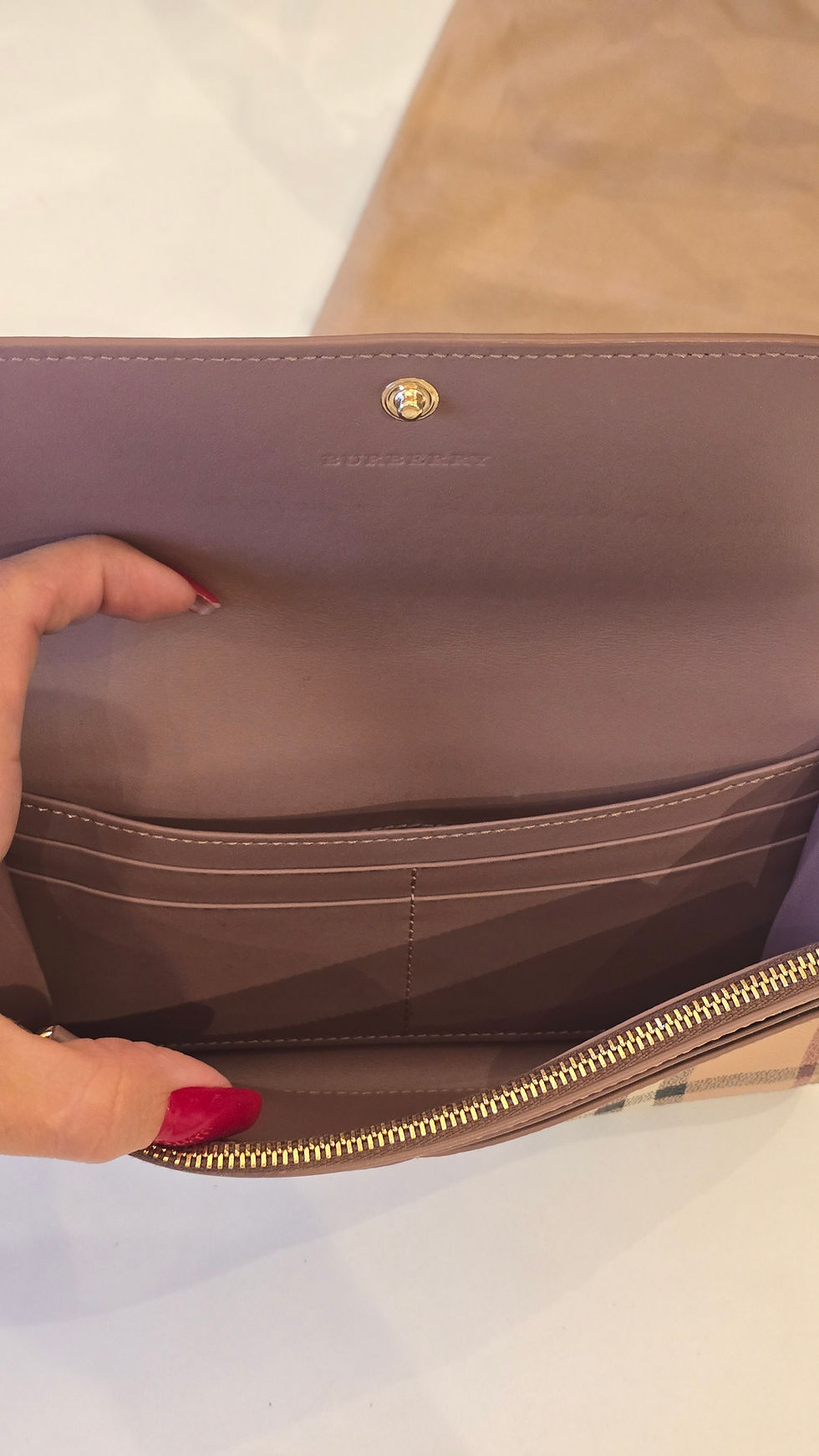 Miniatura: Carteira Burberry 