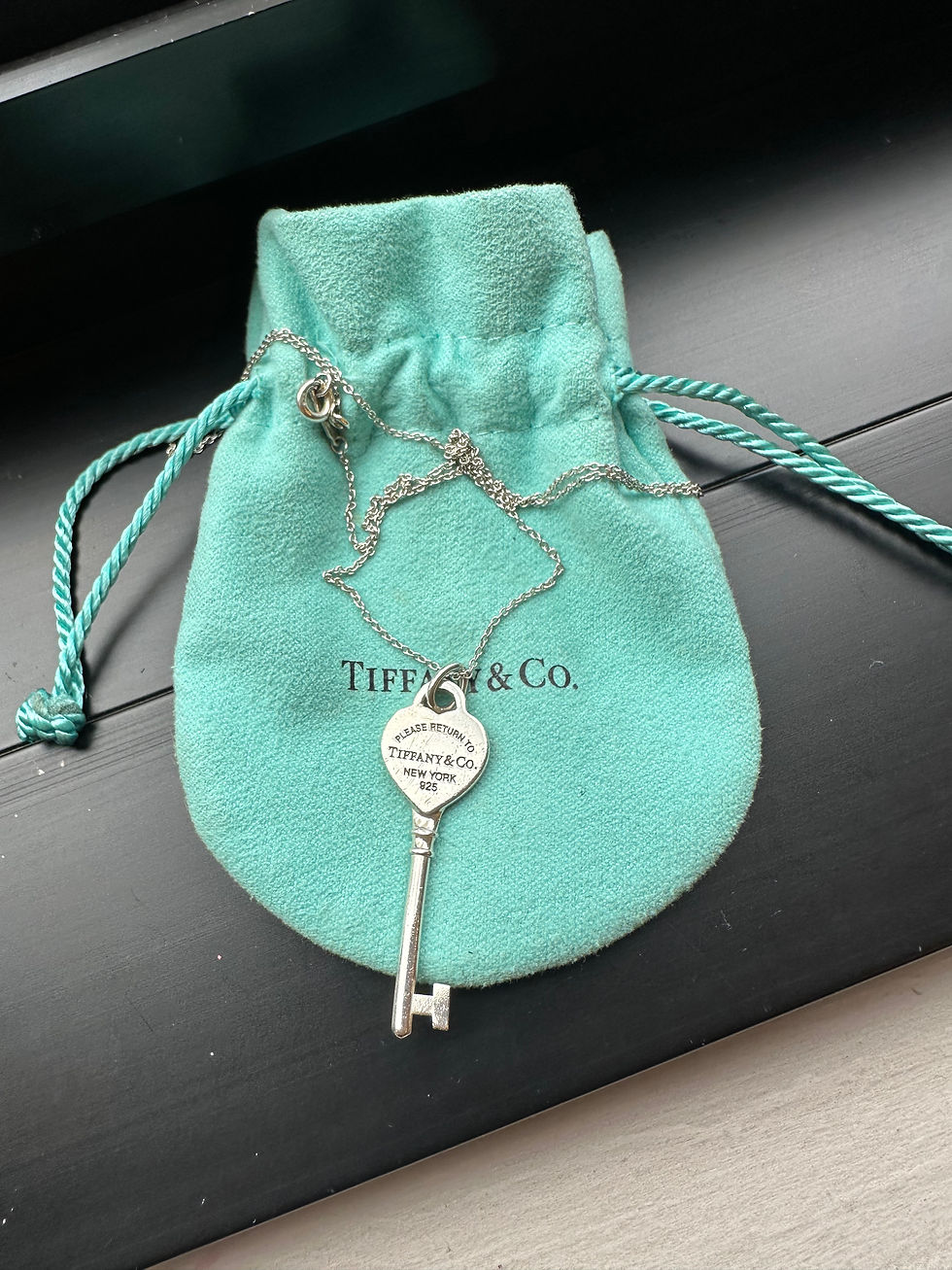 Miniatura: Colar Tiffany Chave 