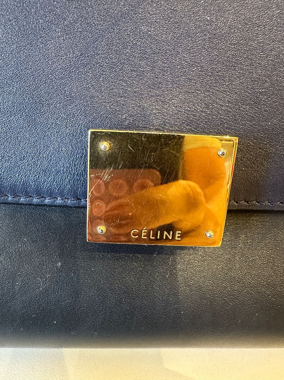 Miniatura: Bolsa Celine Trapeze 