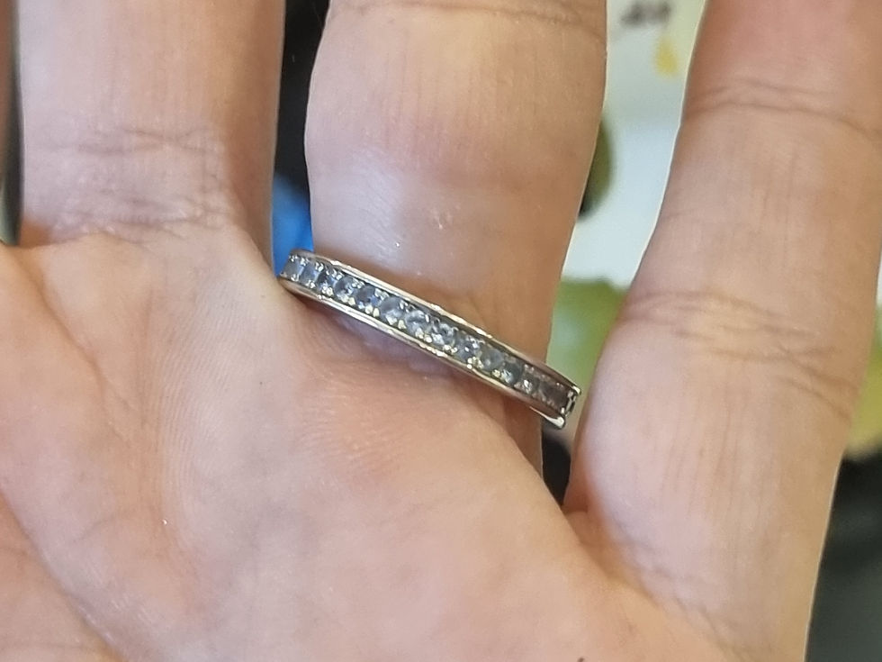 Miniatura: Anel Vivara Bolinhas Duplo