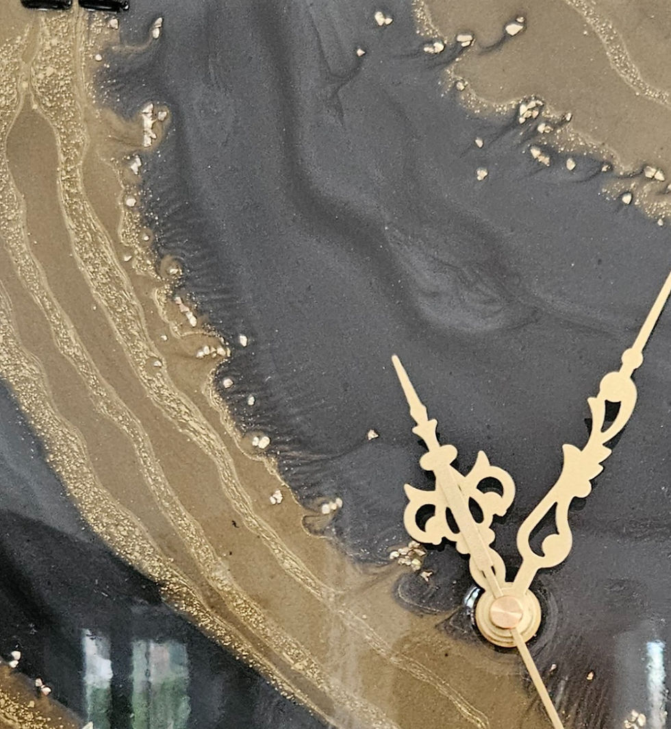 Miniature : Horloge résine