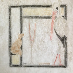 Renard et la cigogne - 23 €