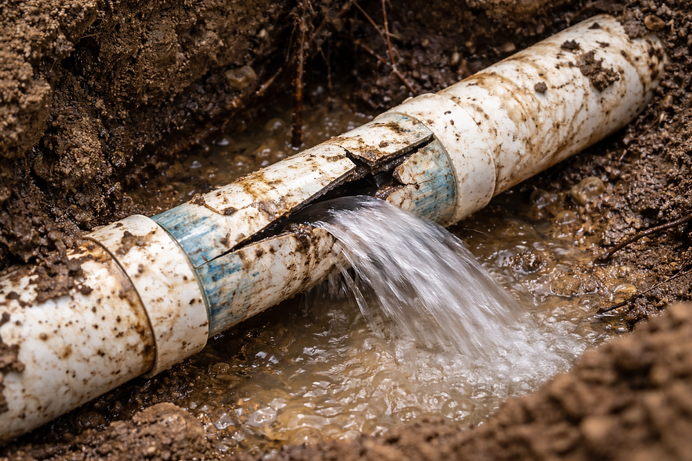 Pool Pipe Exploded Swimming Pool Pipe Leak Repair