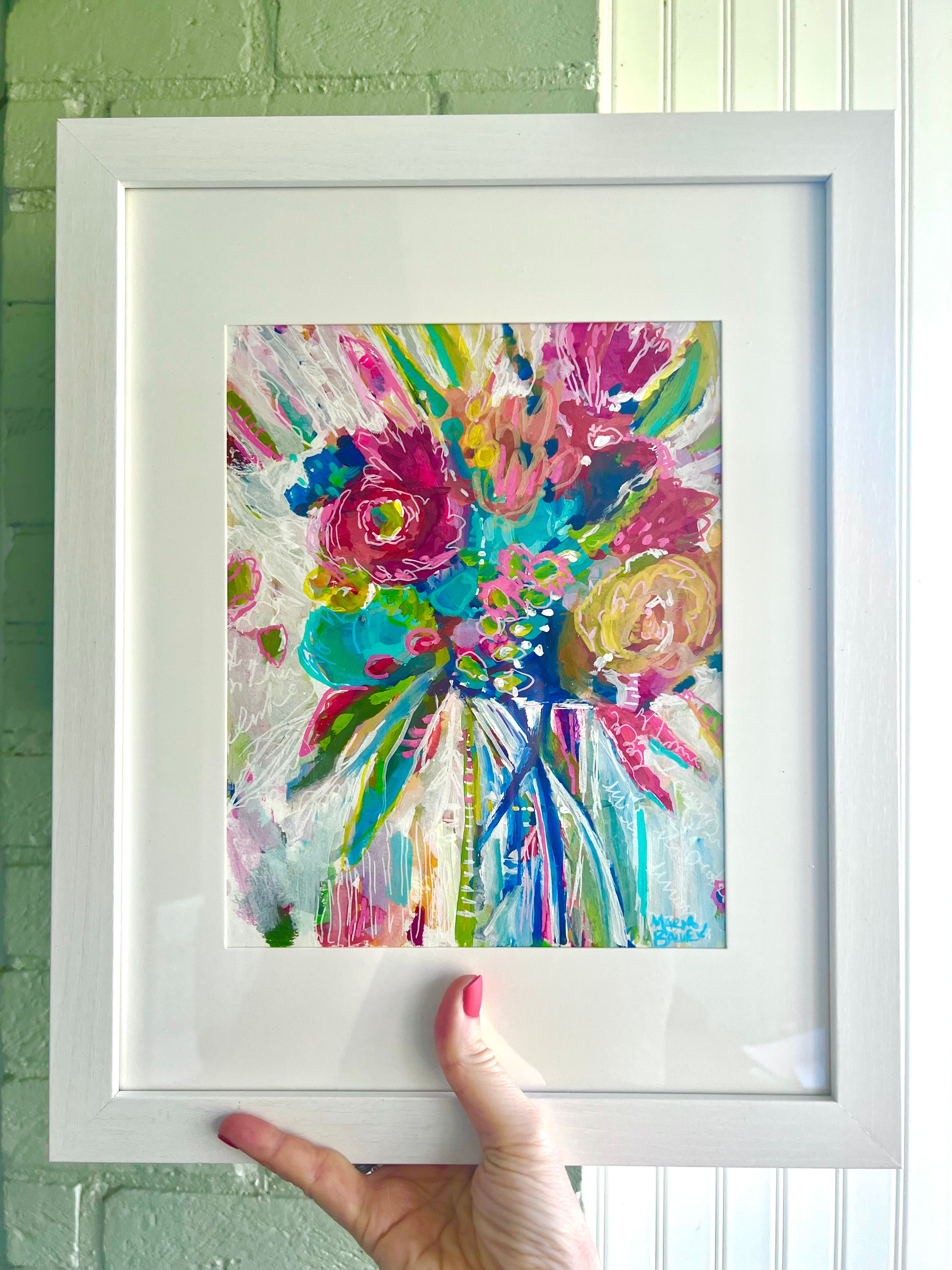 "In a Big Way" 8"x10"