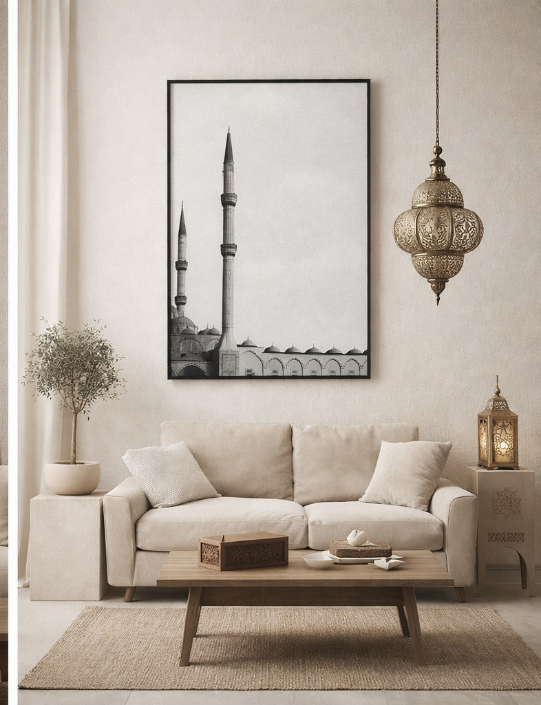 The Grand Mosque (B/W)