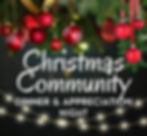 Christmas Community dinner and Appreciation Night