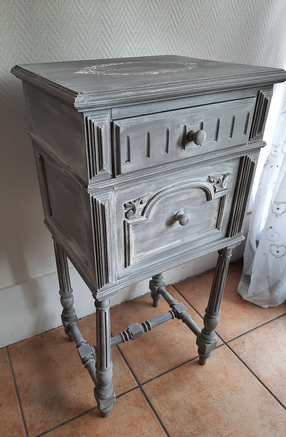 Miniature : Meuble d appoint,chevet "Marie Louise"