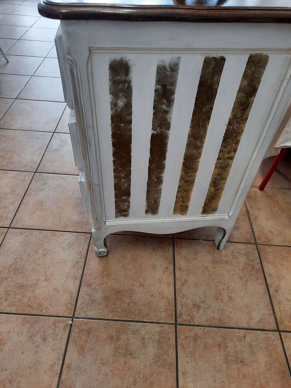 Miniature : Commode "Camélia " en chêne  