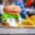 Mushroom Swiss Burger