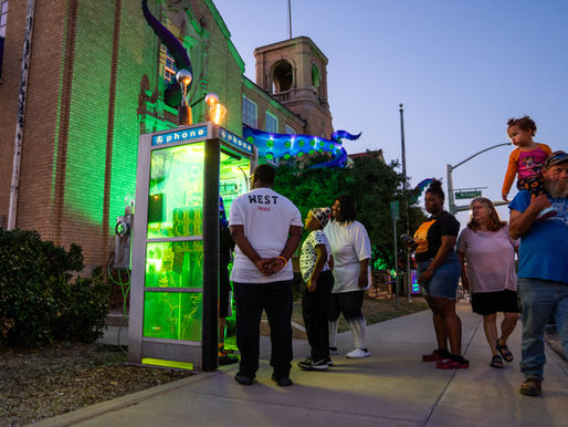 Locally Made Haunted Hotlines Return to Downtown Denton