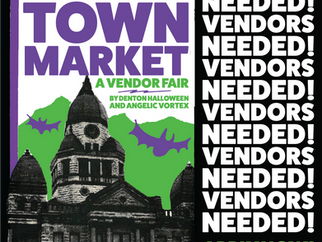 Poster for the Halloween Art Market