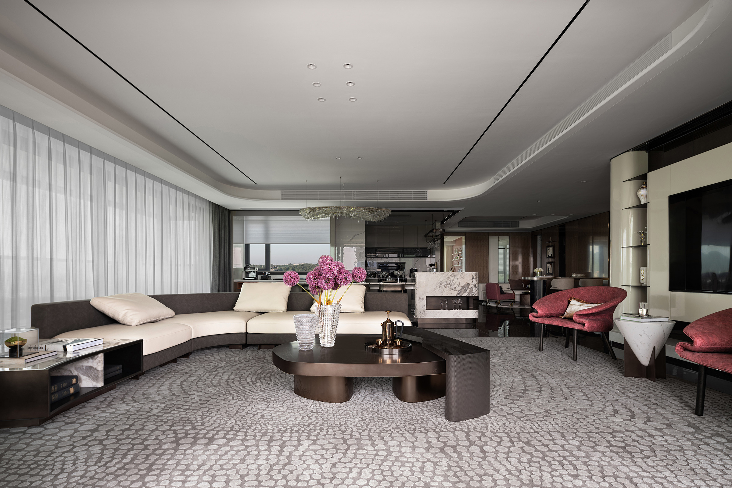 Foshan Gaoming Terrace Mansion 265 Model House Arch Design Award Winner
