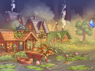Amphibious Town-Builder Croakwood Showcases New Trailer That is Un-frog-ettable