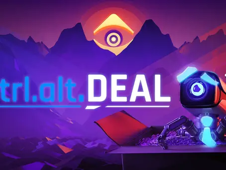 Play as a rogue AI and take down your capitalist overlords in (100% human made) Ctrl Alt Deal when it launches for consoles and Steam in early 2025