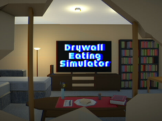 Drywall Eating Simulator coming to PC on Dec 10th! Eat drywall! Survive society!