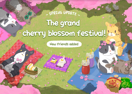 Cats&Soup Smell the Flowers as Spring Comes to NEOWIZ’ Hit Casual Game