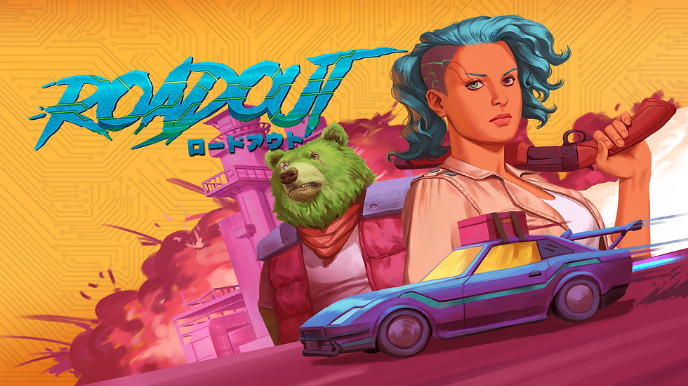 RoadOut (Xbox Series X|S) Review - A Cyberpunk Scrapheap Symphony