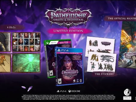 PRE-ORDERS BEGIN! PATHFINDER: WRATH OF THE RIGHTEOUS PHYSICAL EDITION REVEALED
