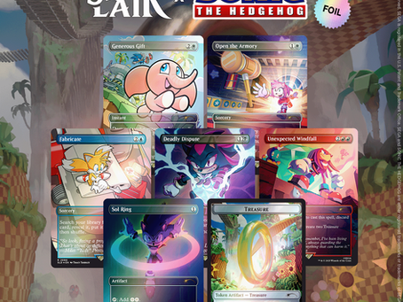 HASBRO ANNOUNCES MAGIC: THE GATHERING SECRET LAIR x SONIC THE HEDGEHOG COLLABORATION