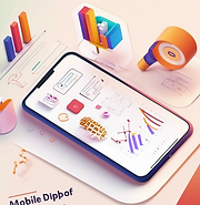 design of mobile application by product