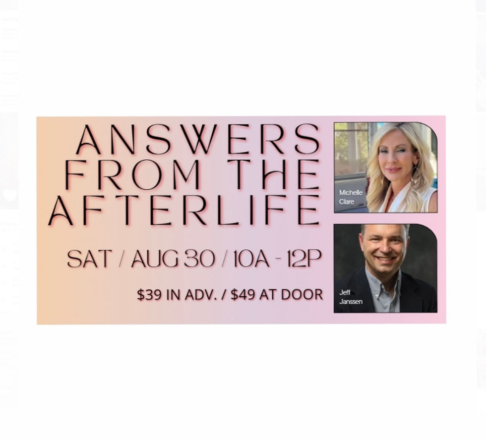 Answers From The Afterlife
