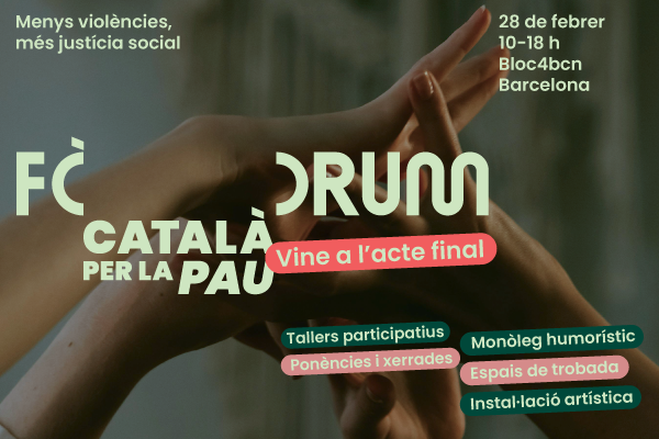 Taller de Pau Ambiental al Fòrum Català per la Pau