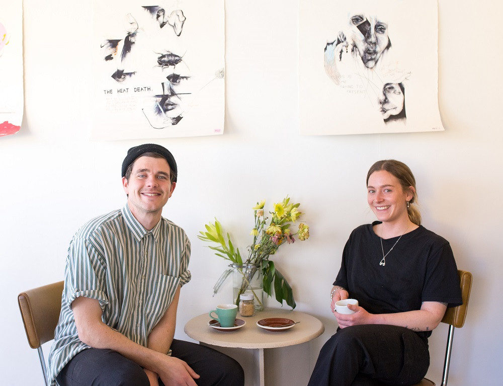 Adjo cafe in North East Valley will also be an exhibiting space for artists