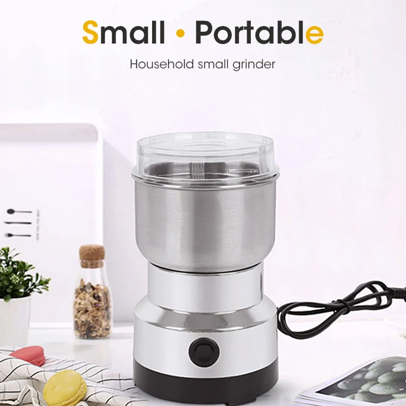 Miniatura: Mini Moedor Elétrico, 300 ml, fina moagem, alimento de bebês, café/especiarias