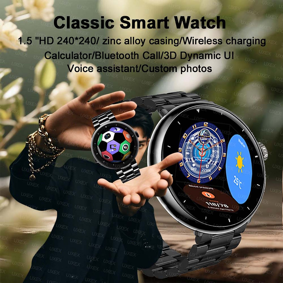 Miniatura: Relógio Inteligente Global, versão Masculina, tela HD 1.5 Pol  Fitness Controle