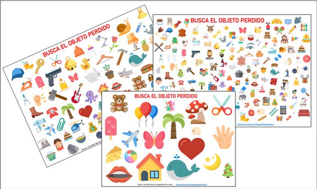 Busca el objeto perdido
