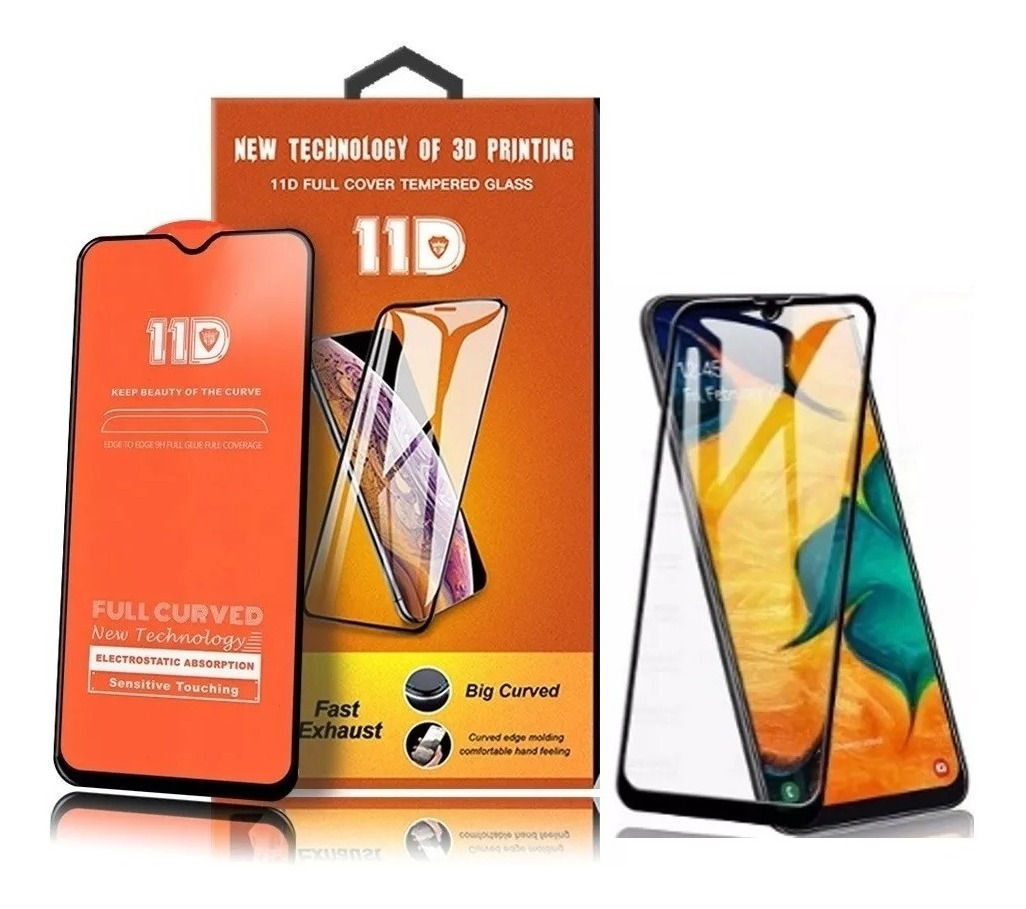 Vidrio templado 11D full resitente 