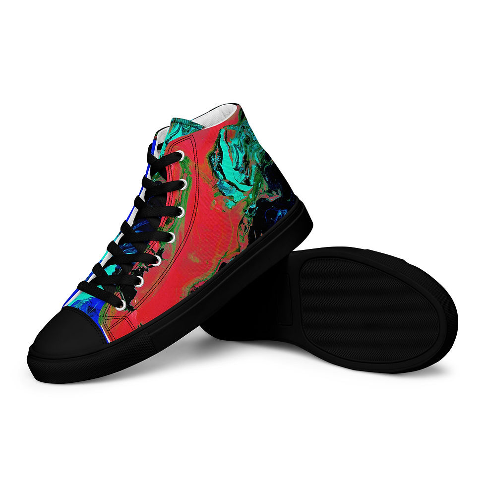 Thumbnail: OG Pour #1 Women’s high top canvas shoes