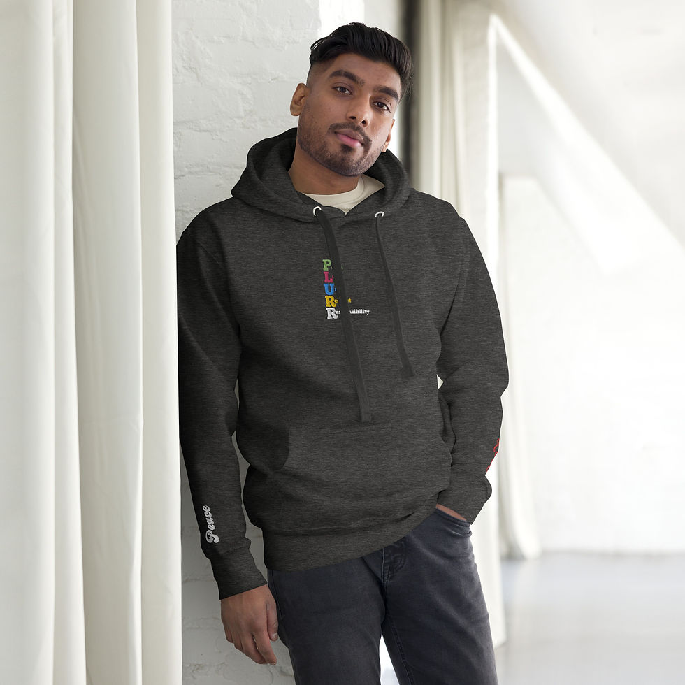 Thumbnail: PLURR Unisex Cotton Hoodie