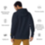 Thumbnail: Bee Kind Hoodie embroidered