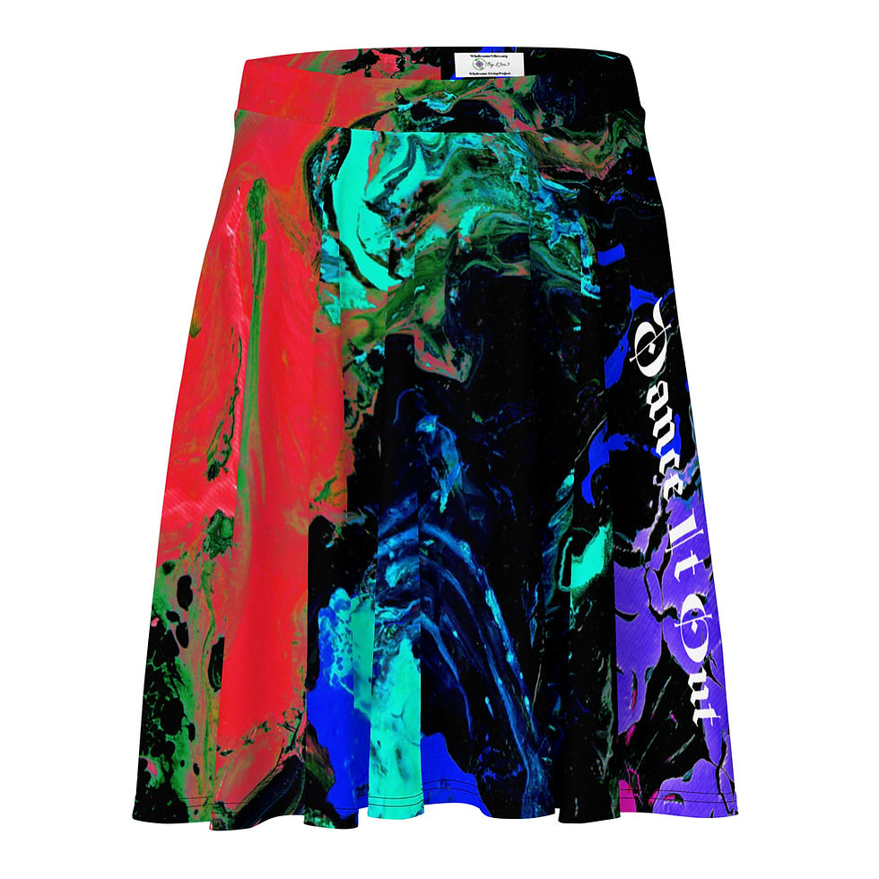 Thumbnail: Dance It Out Pour #1 Skater Skirt