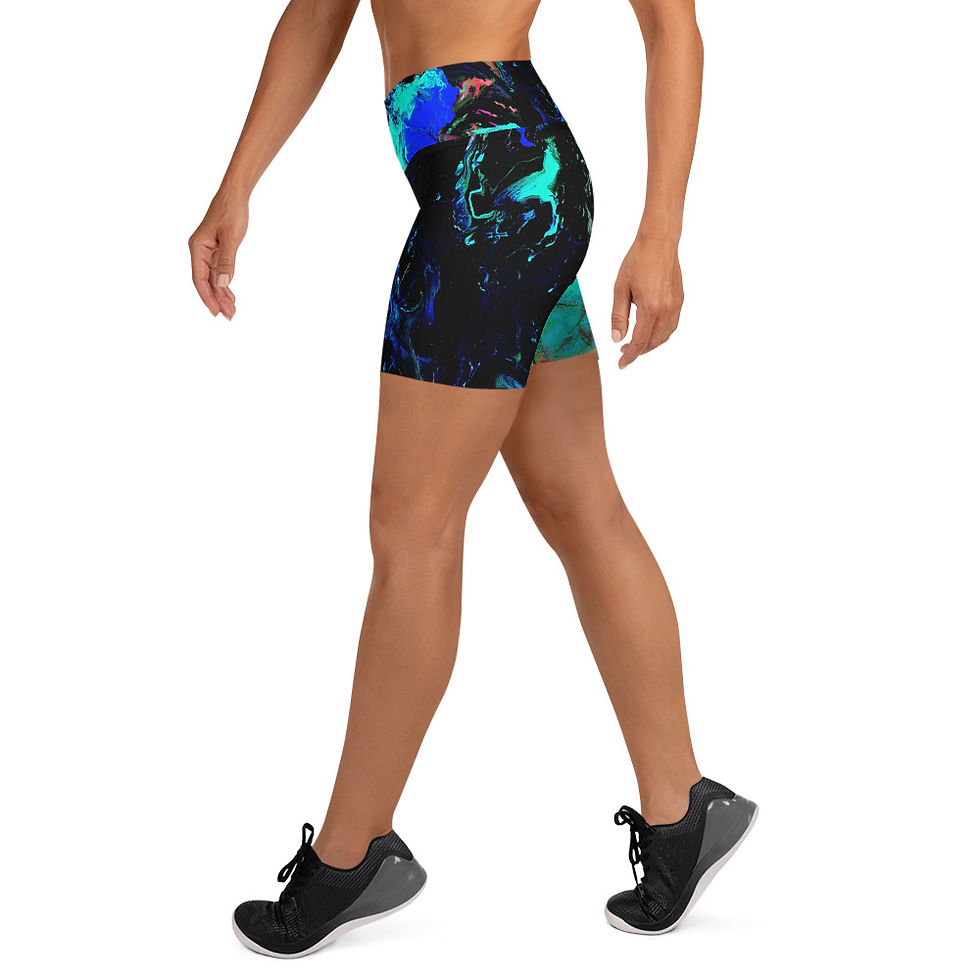 Thumbnail: OG Pour #1 Yoga Shorts