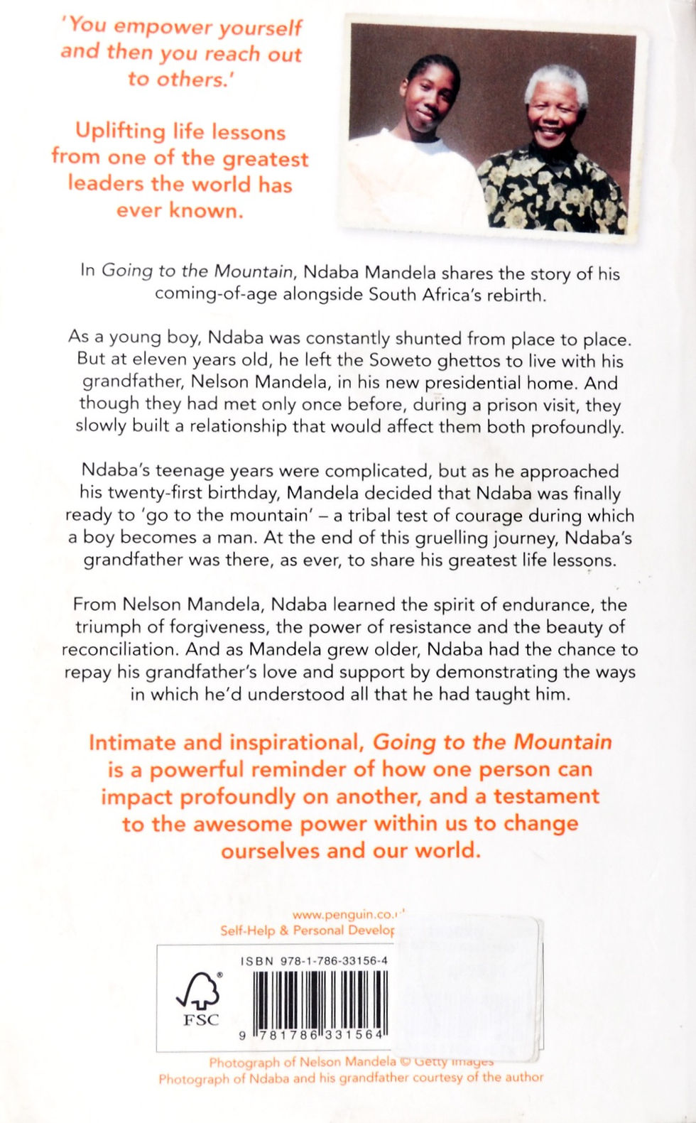 Thumbnail: Going to the Mountain: Life Lessons from My Grandfather, Nelson Mandela