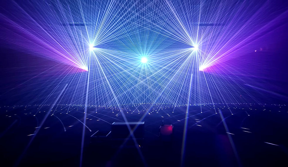 Professionelle Lasershow für Event, Hochzeit oder Stadtfest mit spektakulären Effekten aus Stuttgart – Laseranimation Resch