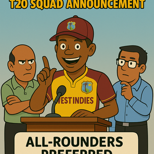 Major Talking Points from the West Indies T20 Squad Announcement