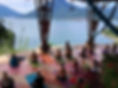 Dayna Pender Venus Healing teaching yoga, group event