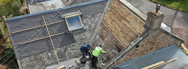 Roofing cottage