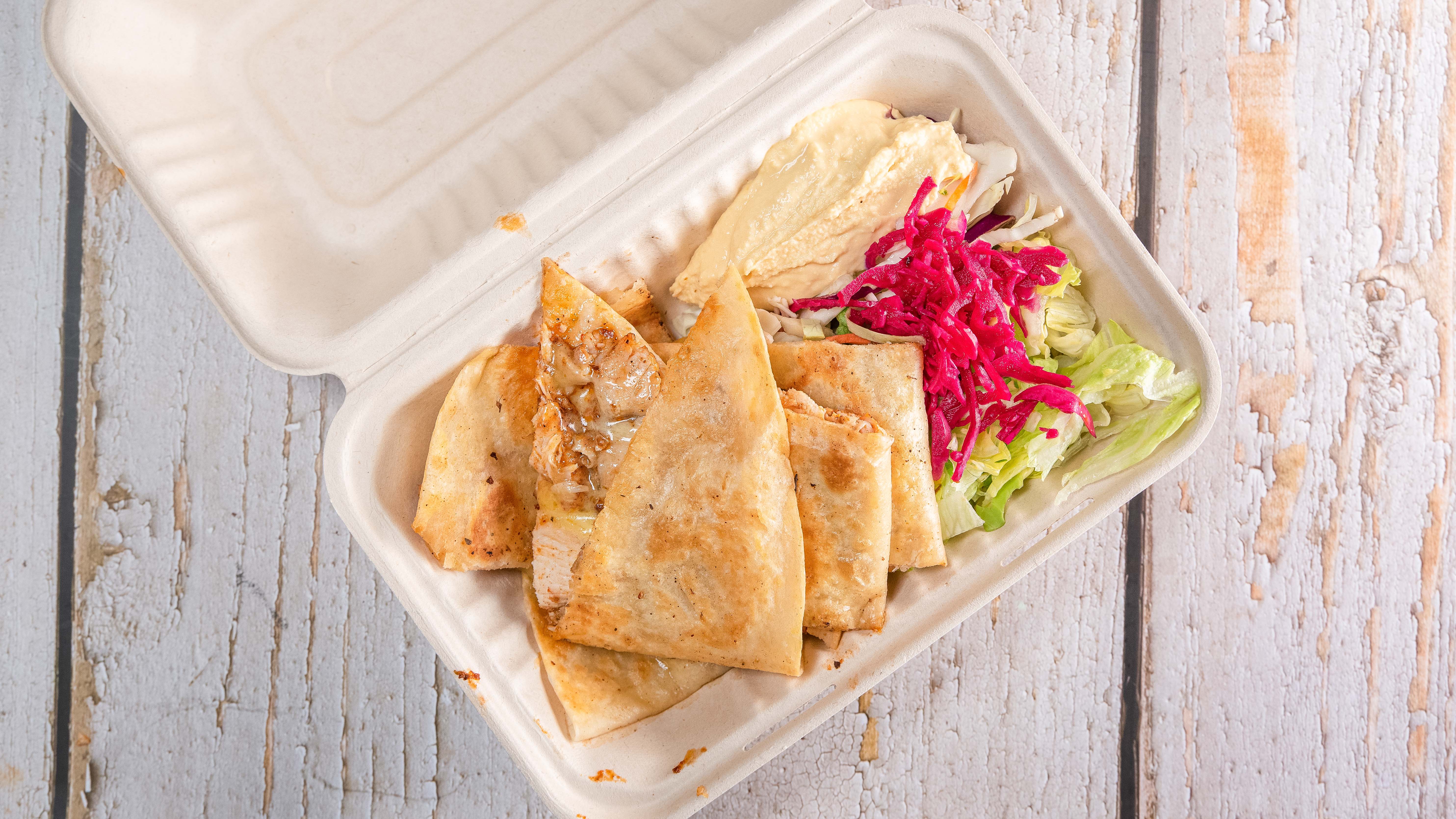 Arranged Food and Objects