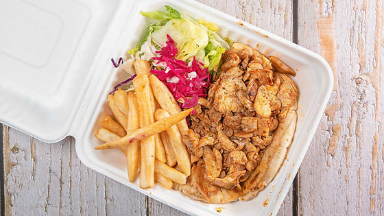 Chicken on Pita