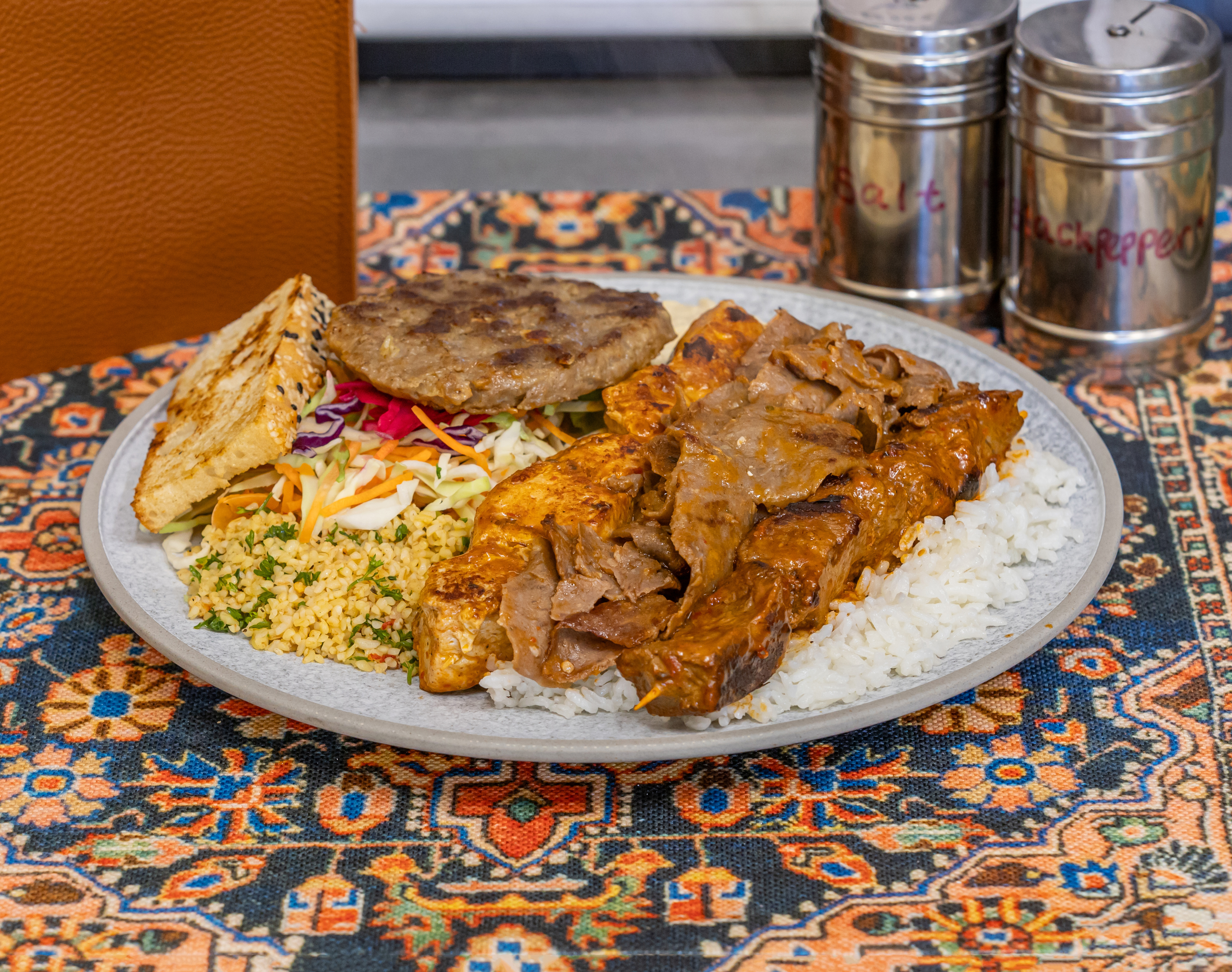 Arranged Food and Objects