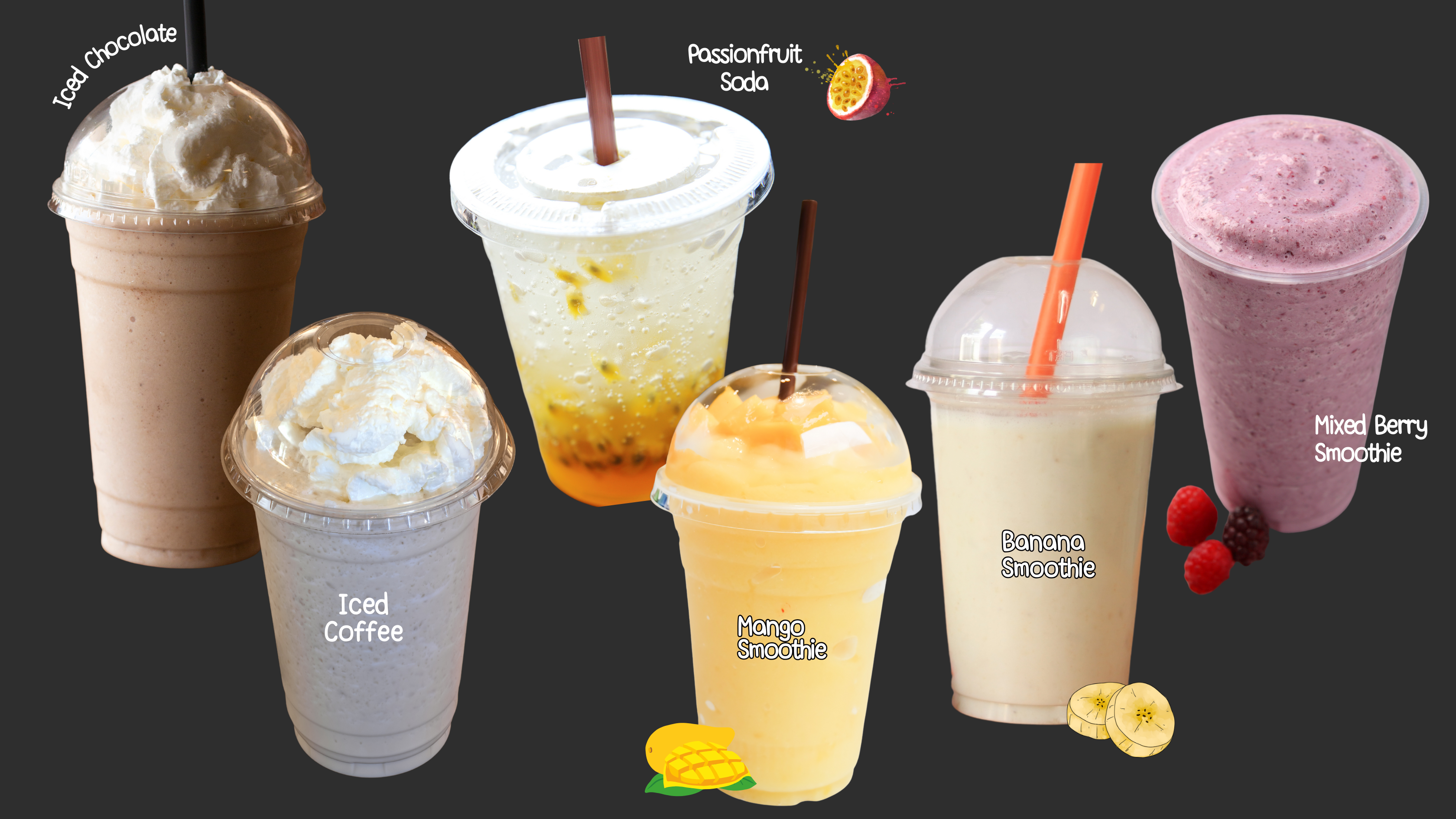 Arranged Food and Objects